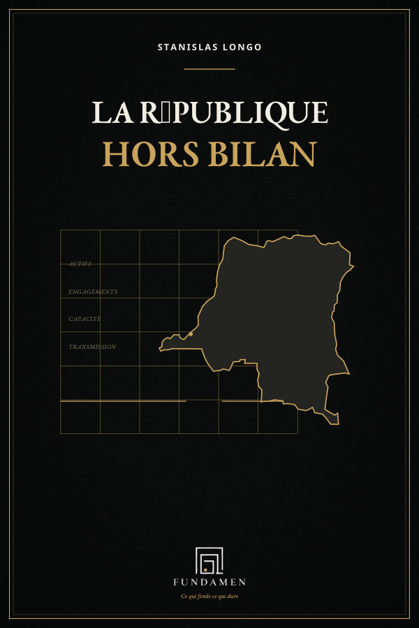 Couverture de La République hors bilan, Stanislas Longo